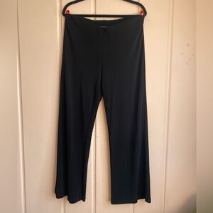CAbi Black Wide Leg Women's ponte Pants
